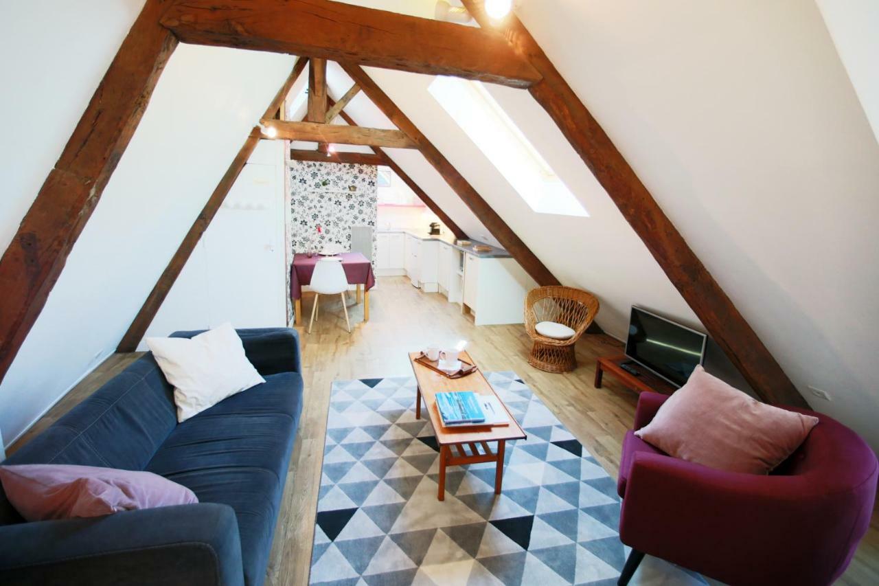 Le Coquillage Apartment Granville Bagian luar foto