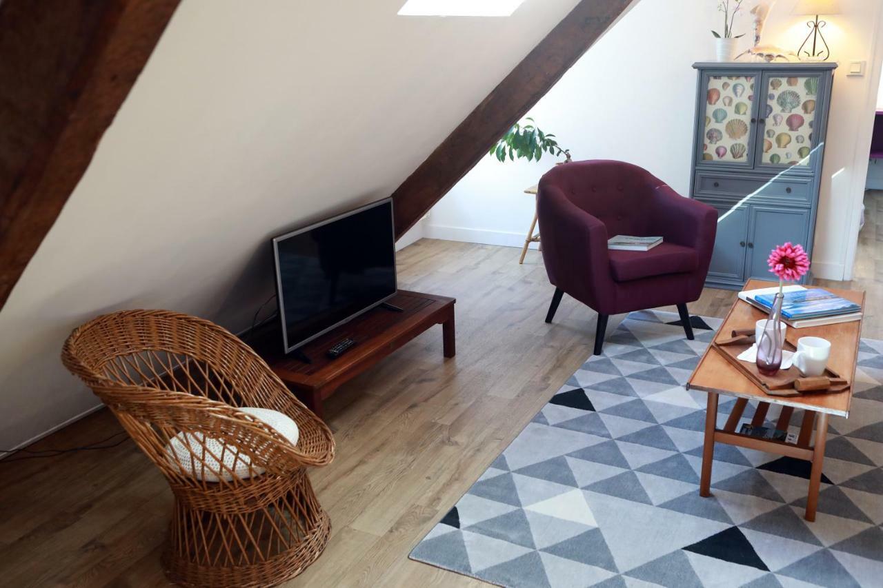 Le Coquillage Apartment Granville Bagian luar foto